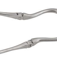 Beckman Weitlaner Retractor 8 1/2" 3 x 4 Sharp Hinged Blade 22 x 17mm