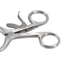 Beckman Weitlaner Retractor 8 1/2" 3 x 4 Sharp Hinged Blade 22 x 17mm