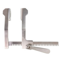 Finochietto Rib Spreader 2 5/8" [65mm] x 2 3/4" [70mm] with 8 1/2'" [220mm] Opening