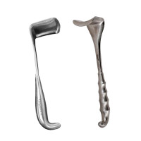 Kelly Retractor 10" Blade 3" x 2 1/2" Hollow Grip Handle