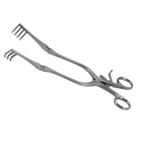 Beckman Weitlaner Retractor 10" 3 x 4 Blunt Hinged Blade 22mm x 24mm