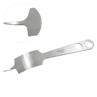 Hohmann Retractor 9 1/4" - 43mm Wide Blade Flat Handle 2 Holes