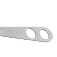 Hohmann Retractor 10" - 18mm Wide Blade Flat Handle 2 Holes