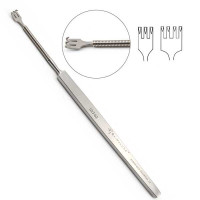 Blair Flexible Shank Retractor 6 1/4" Three Blunt Prongs