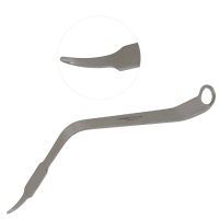 Bent Hohmann Retractor Narrow 11 1/2" with Extra Long Handle - Blade 19mm Handle 10"