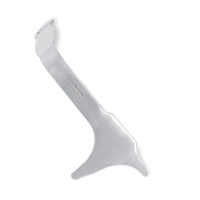 Posterior Inferior Retractor 12" Large Right - Handle to Bend 6"