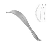 Aufranc Cobra Retractor 11 1/2" 38mm Cross Serrated Blunt with Grip Handle
