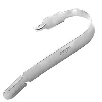 Short Prong Collateral Ligament Retractor with Strap 8" Blade Width 27mm