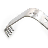 Square Surgical Retractor Blade Curved Flat 4"
