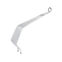 Wide Prong Collateral Ligament Retractor with Strap 10" Prong Width 8.5mm Blade 57mm