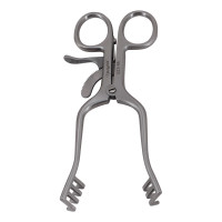 Weitlaner Retractor 5 1/2" Blunt Teeth 3 x 4