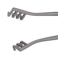 Weitlaner Retractor 5 1/2" Blunt Teeth 3 x 4