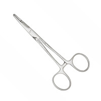 Olsen Hegar Needle Holder Left Hand with Scissors 6 1/2"