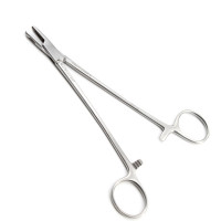 Adson Needle Holder Fenestrated Jaws 7"