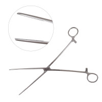 Bozeman Uterine Dressing Forceps Straight 10"
