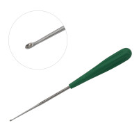 Cervical Curette Size 3 Straight 10" (254mm)