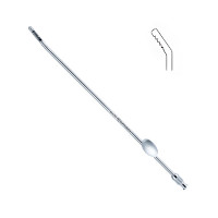 Novak Endometrial Suction Biopsy Curette 9 3/4" with Luer Hub 3mm Diameter