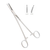 Phaneuf Uterine Artery Forceps Horizontal Serrated Jaws 1x2 Teeth Straight Size 7"