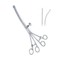 Lane Gastroenterostomy Clamp Curved 12"