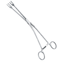 Millin Capsule Holding Forceps 10" U-shape Jaws with Overlap