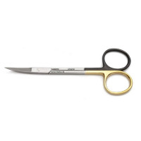 Iris Scissors with Sharp Tips 4 1/2" Curved