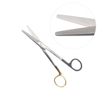 Mayo Scissors 5 1/2" Straight Tungsten Carbide Super Sharp