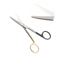 Mayo Scissors Curved 6 3/4" Tungsten Carbide Super Sharp