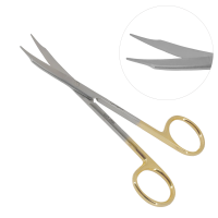 Goldman Fox Scissors Curved 5" Tungsten Carbide