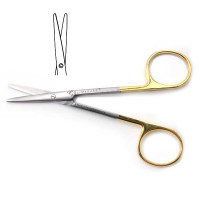 Strabismus Scissors Straight 4 1/2" Tungsten Carbide