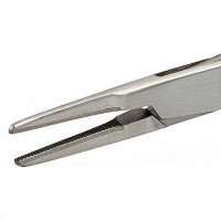 French Eye Ryder Needle Holder 9" Serrated Tungsten Carbide