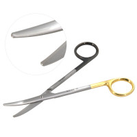 Metzenbaum Scissor Curved 5 3/4" Tungsten Carbide Super Sharp Left Hand