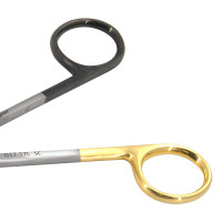 Metzenbaum Scissor Curved 5 3/4" Tungsten Carbide Super Sharp Left Hand