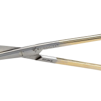 Super Sharp Ragnell Dissecting Scissors 5 1/2" Curved Flat Tip Tungsten Carbide Insert Blades
