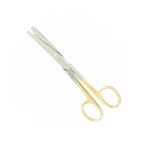 Operating Scissors Blunt Blunt Straight 4 1/2" Tungsten Carbide