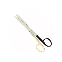 Operating Scissors Straight 4 1/2" Super Sharp Tungsten Carbide Blunt Blunt