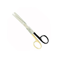 Operating Scissors Straight 5" Super Sharp Tungsten Carbide Blunt Blunt