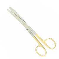 Operating Scissors Blunt Blunt Straight 6 1/2" Tungsten Carbide