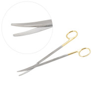 Metzenbaum Scissors 5 3/4" Curved Tungsten Carbide Insert Blades Left Hand
