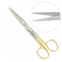 Operating Scissors Sharp Sharp Straight 6 1/2" Tungsten Carbide