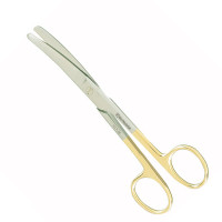 Operating Scissors Blunt Blunt Curved 4 1/2" Tungsten Carbide