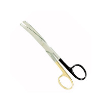Operating Scissors Blunt Blunt Curved 5" Super Sharp Tungsten Carbide