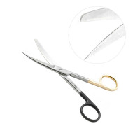 Operating Scissors Sharp Blunt Curved 5" Super Sharp Tungsten Carbide