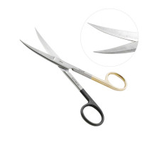 Operating Scissors Sharp Sharp Curved 4 1/2" Super Sharp Tungsten Carbide