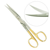 Operating Scissors Sharp Sharp Curved 6 1/2" Tungsten Carbide