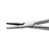 Castroviejo Needle Holder 5 3/4" Tungsten Carbide with Lock Serrated