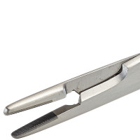Olsen Hegar Needle Holder Scissors Combination 6 1/2" Serrated Tungsten Carbide