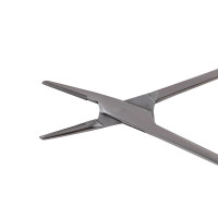 Halsey Needle Holder 5" Tungsten Carbide Smooth Jaws