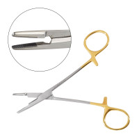Olsen Hegar Needle Holder Scissors Combination 7 1/2" Serrated Tungsten Carbide