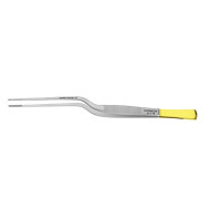 Cushing Forceps Serrated Bayonet Style 7 1/2" Tungsten Carbide