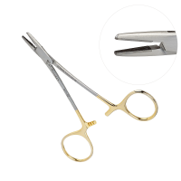 Webster Needle Holder 4 3/4" Smooth Jaws Tungsten Carbide